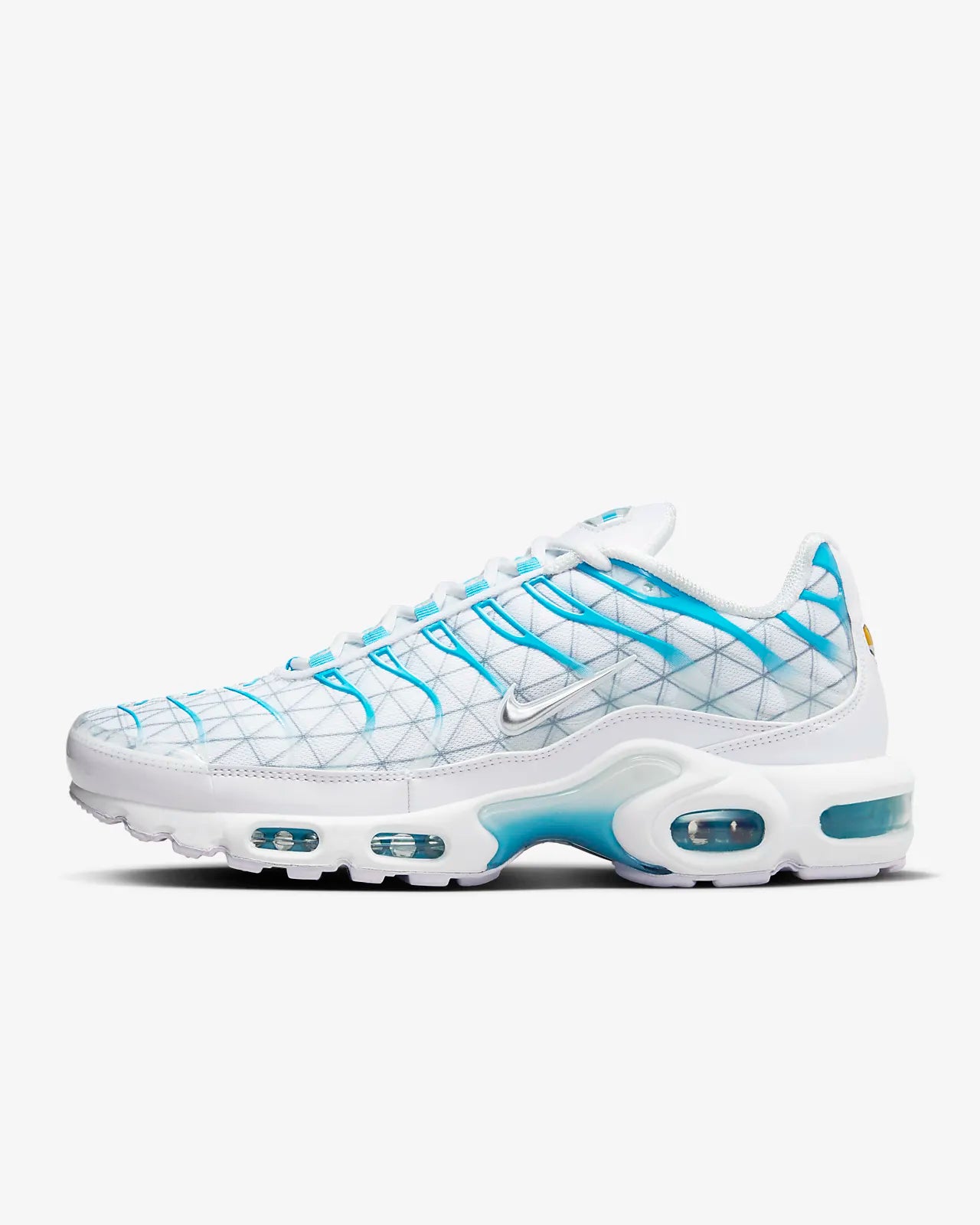 Nike - Air Max Plus (TN) - Blanc / Bleu - Vue 1