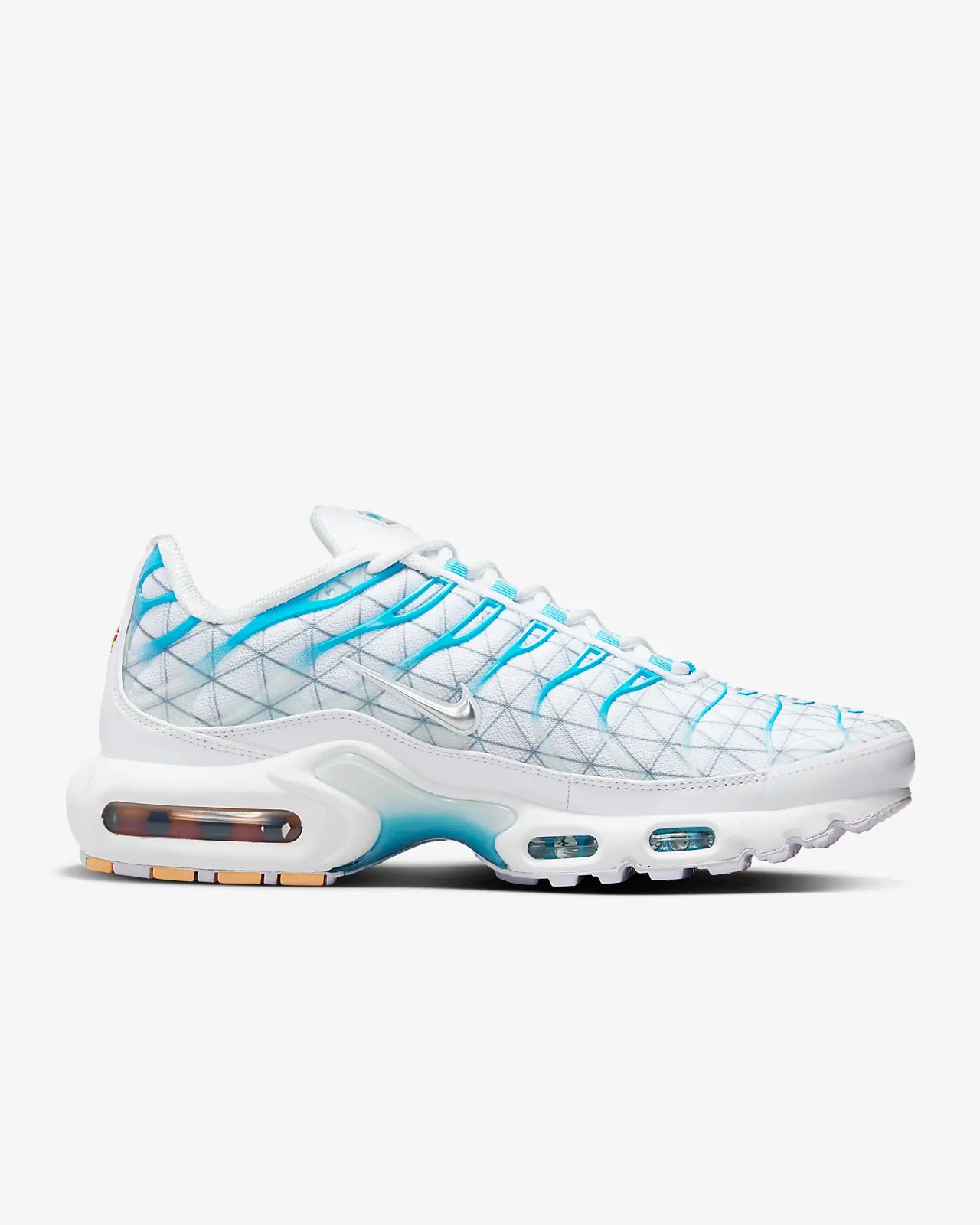 Nike - Air Max Plus (TN) - Blanc / Bleu - Vue 2
