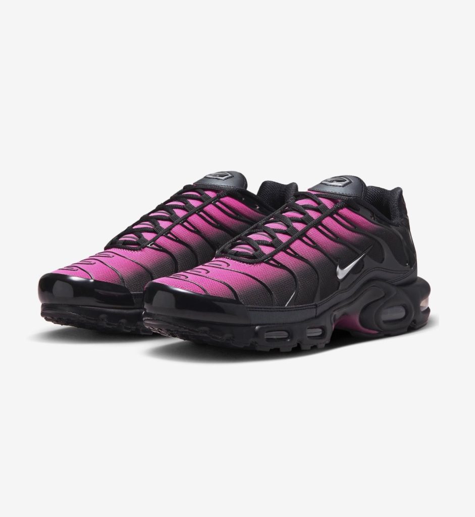 Nike - Air Max Plus (TN) - Noir / Rose - Vue 2