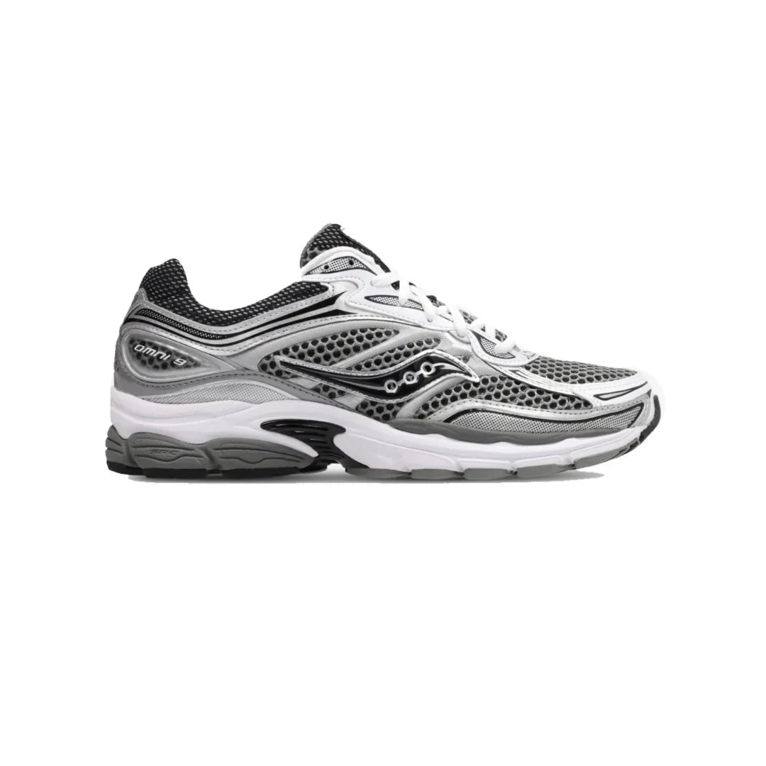Saucony - ProGrid Omni 9 - Omni 9 Silver Grey - Vue 1