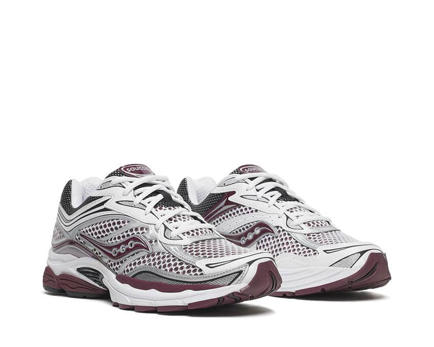 Saucony - ProGrid Omni 9 - Maroon - Vue 2
