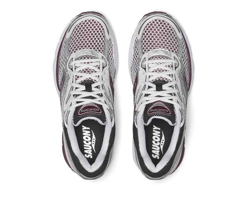 Saucony - ProGrid Omni 9 - Maroon - Vue 3