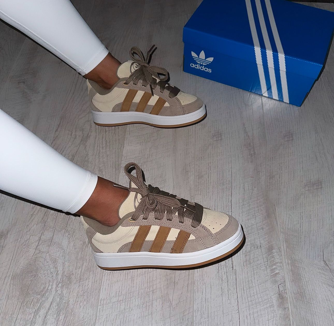 Adidas - Campus 00s - Beta Trainers Beige - Vue 1