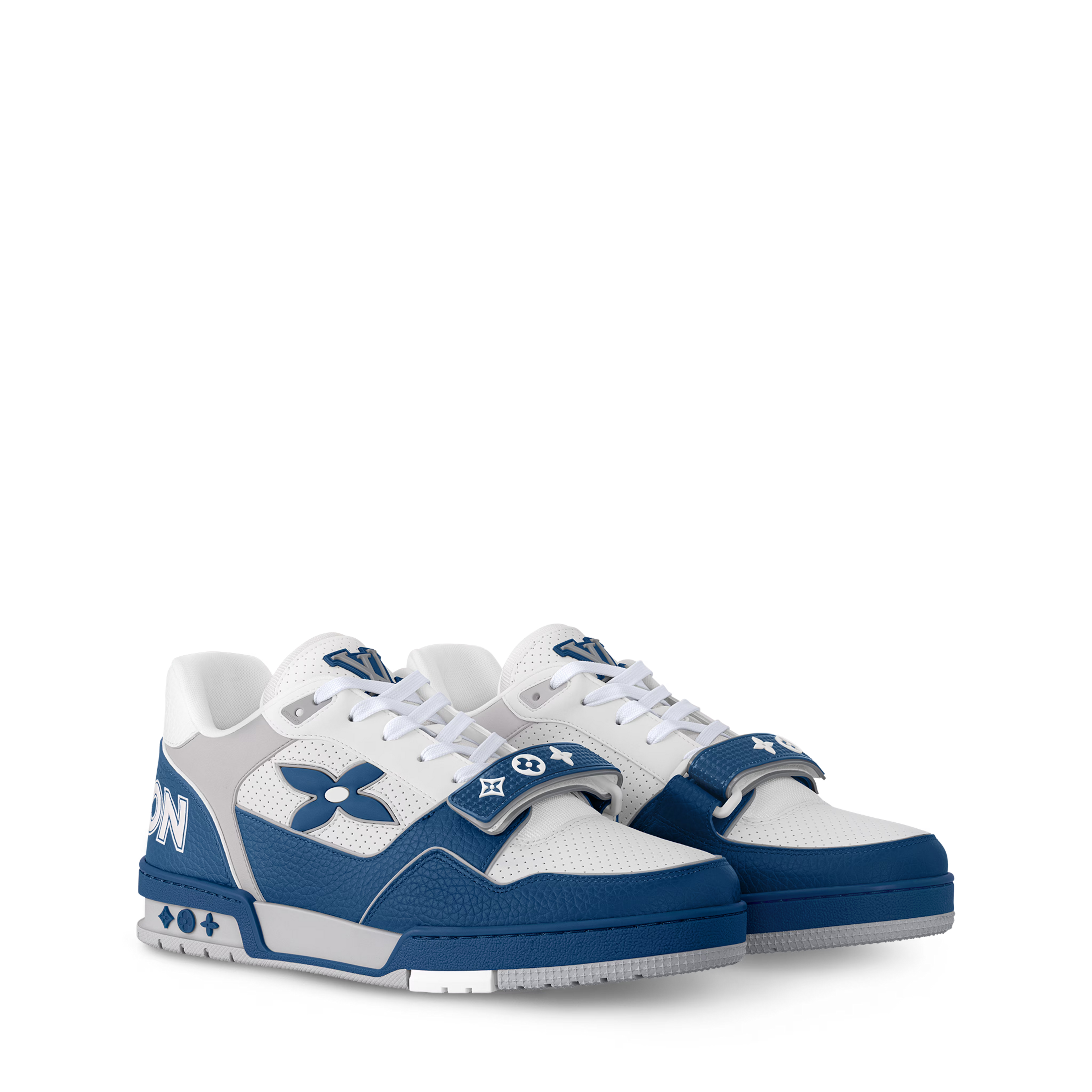 Louis Vuitton - LV Trainer - Bleu / Noir - Vue 1