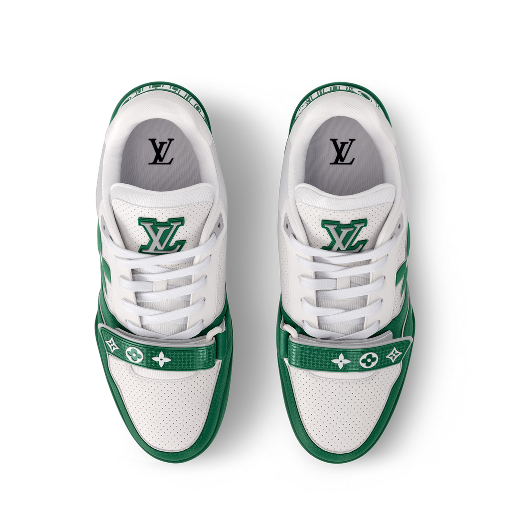 Louis Vuitton - LV Trainer - Noir / Bleu - Vue 9
