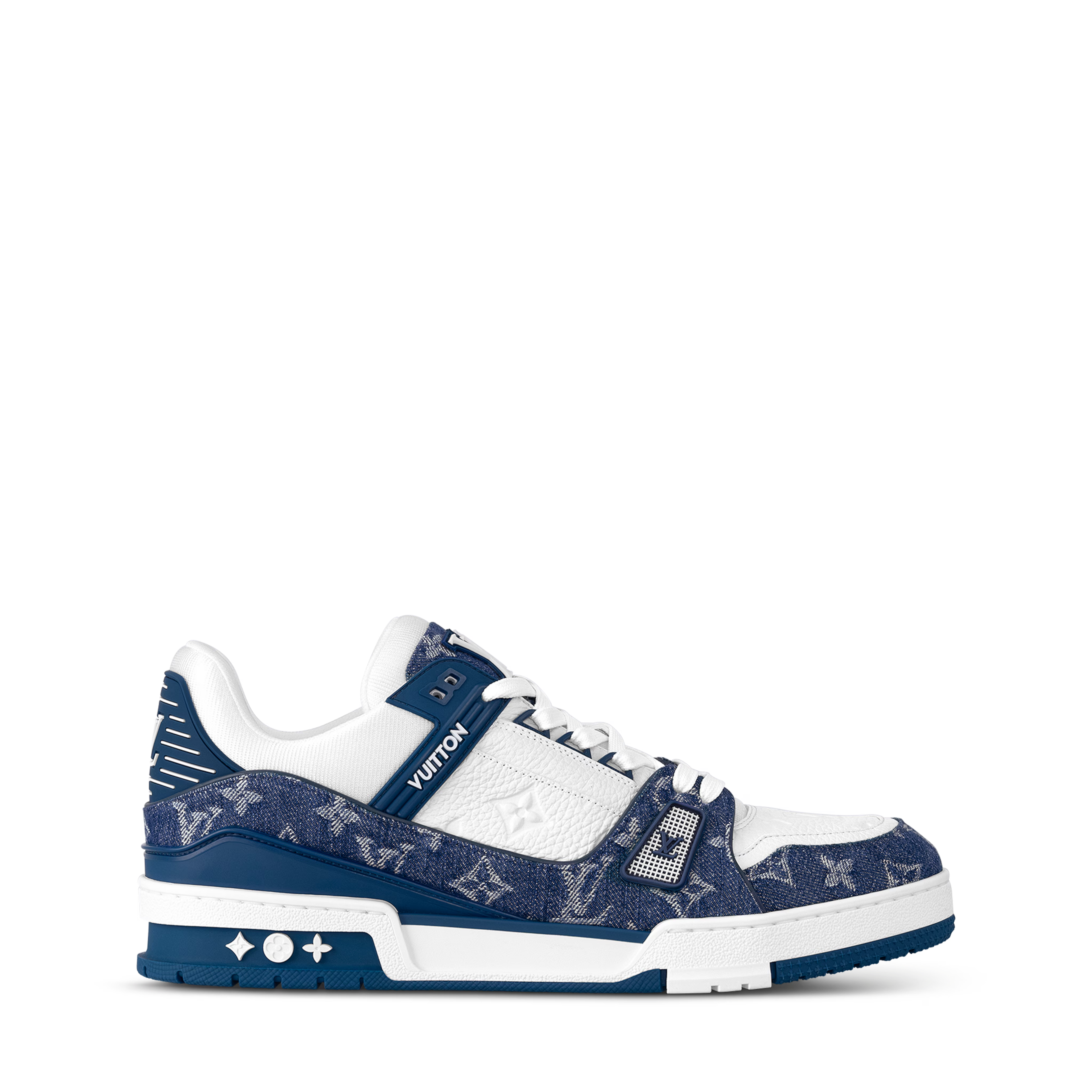 Louis Vuitton - LV Trainer - Noir / Bleu - Vue 5