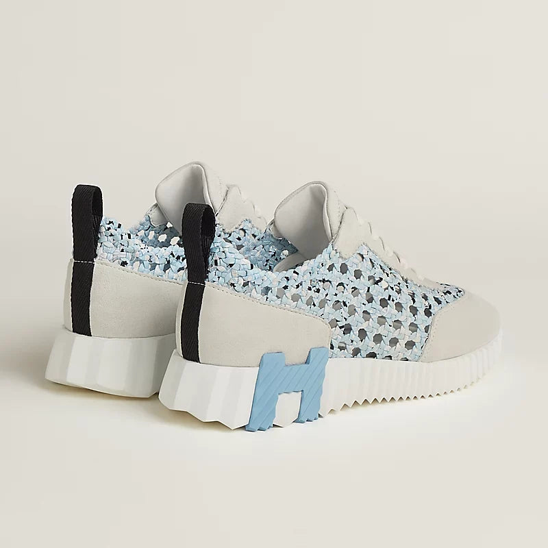 Hermès - Bouncing - Bleu Clair / Blanc - Vue 3