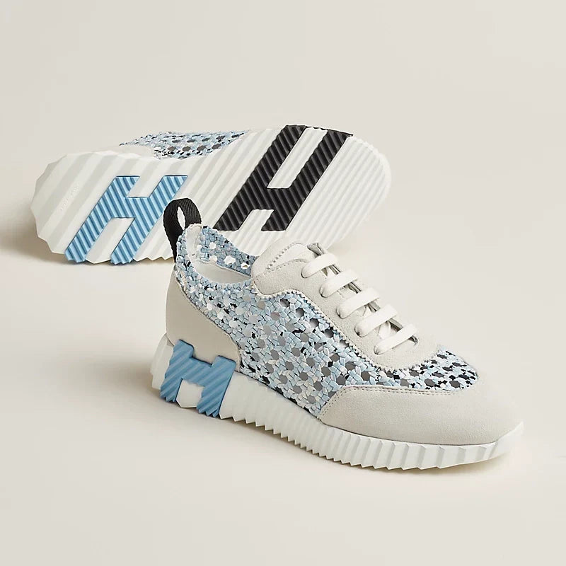 Hermès - Bouncing - Bleu Clair / Blanc - Vue 1