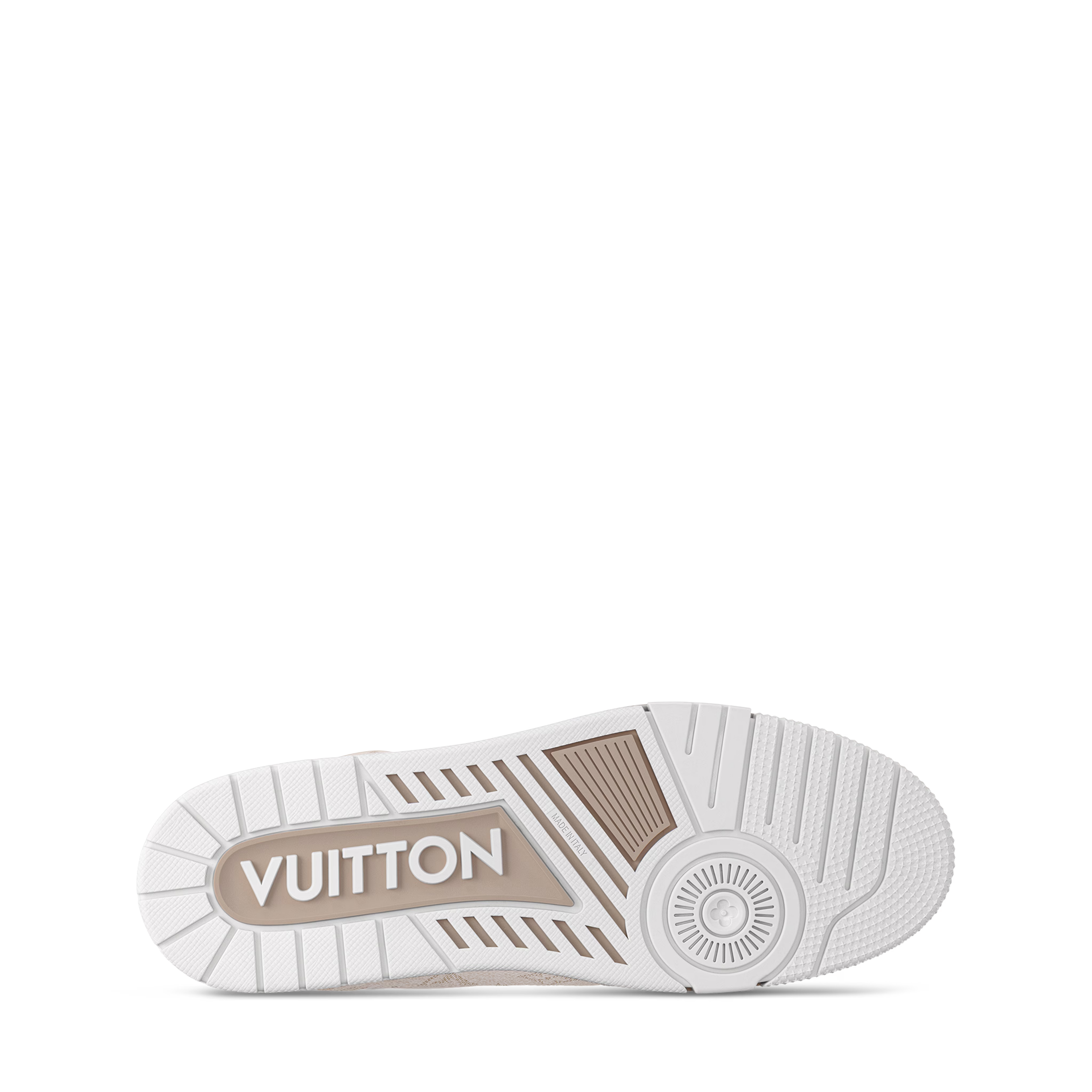 Louis Vuitton - LV Trainer - Bleu / Beige - Vue 4