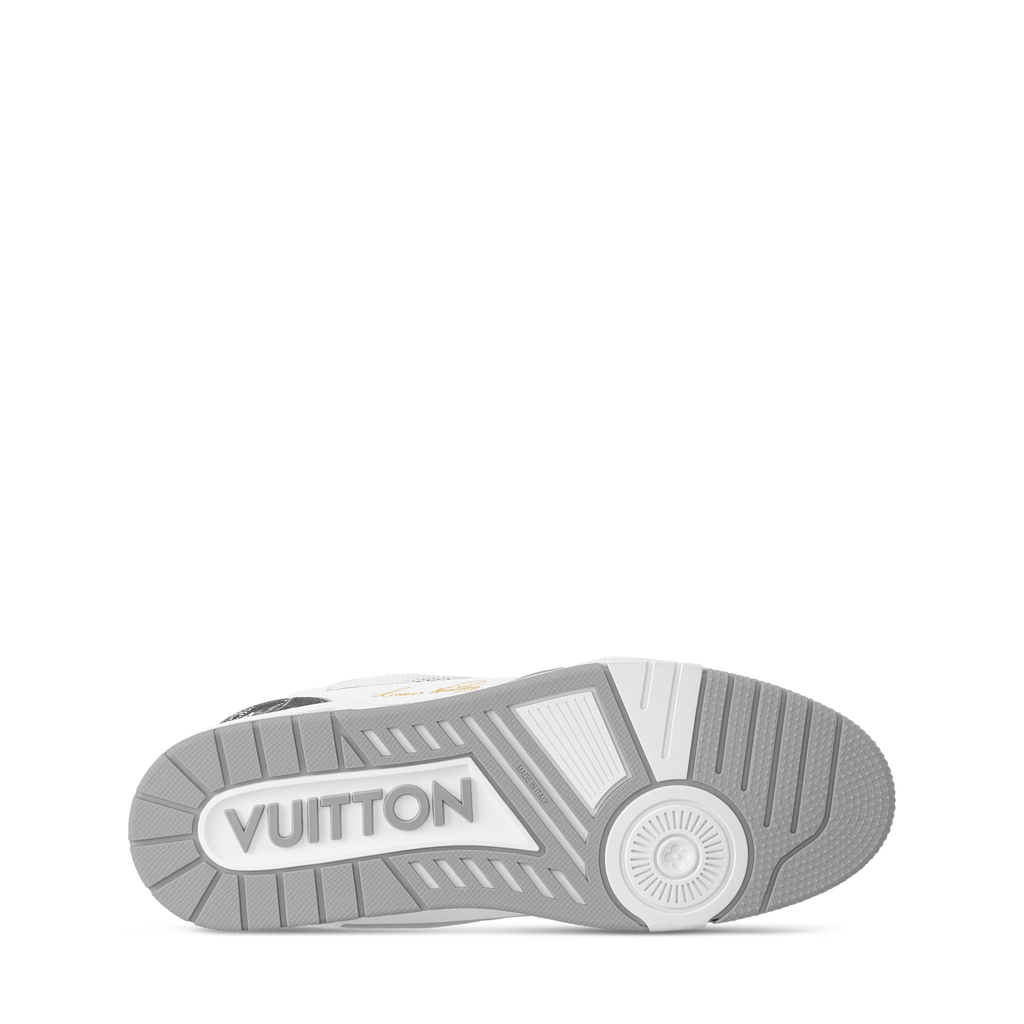 Louis Vuitton - LV Trainer - Gris / Noir - Vue 9