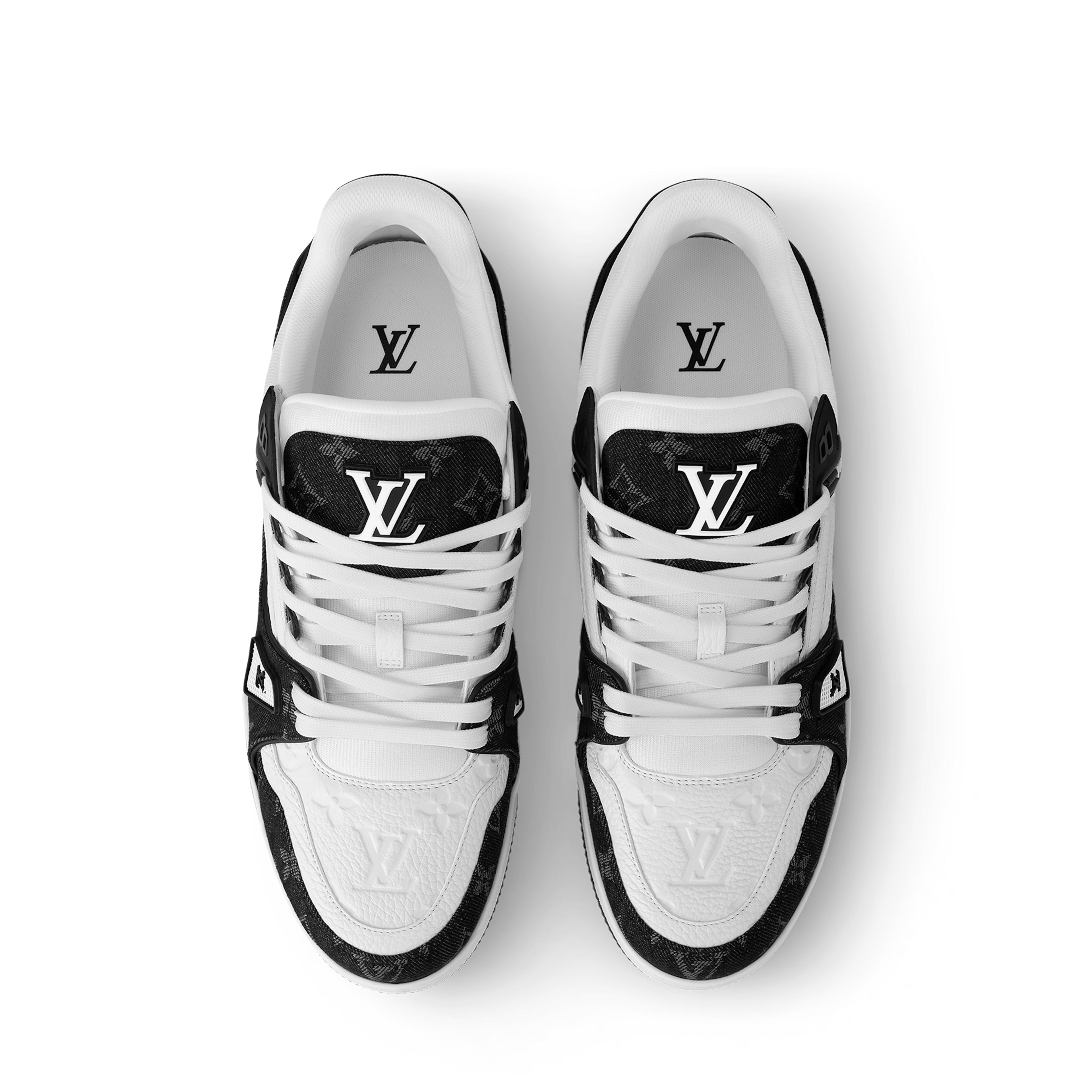 Louis Vuitton - LV Trainer - Bleu / Noir - Vue 4