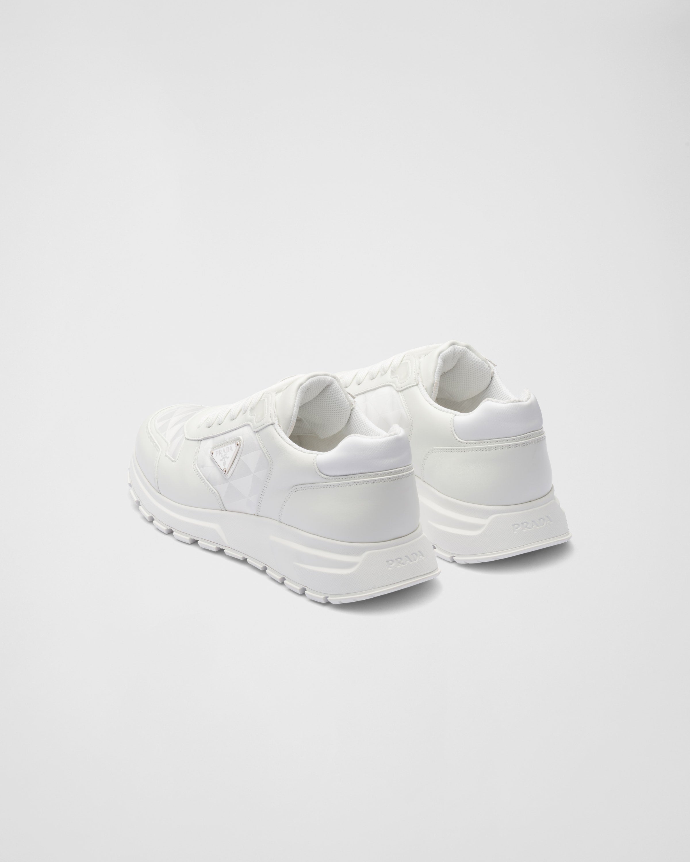 Prada - Downtown Leather - Blanc - Vue 3