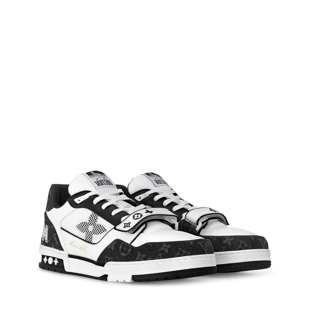 Louis Vuitton - LV Trainer - Noir / Gris - Vue 1