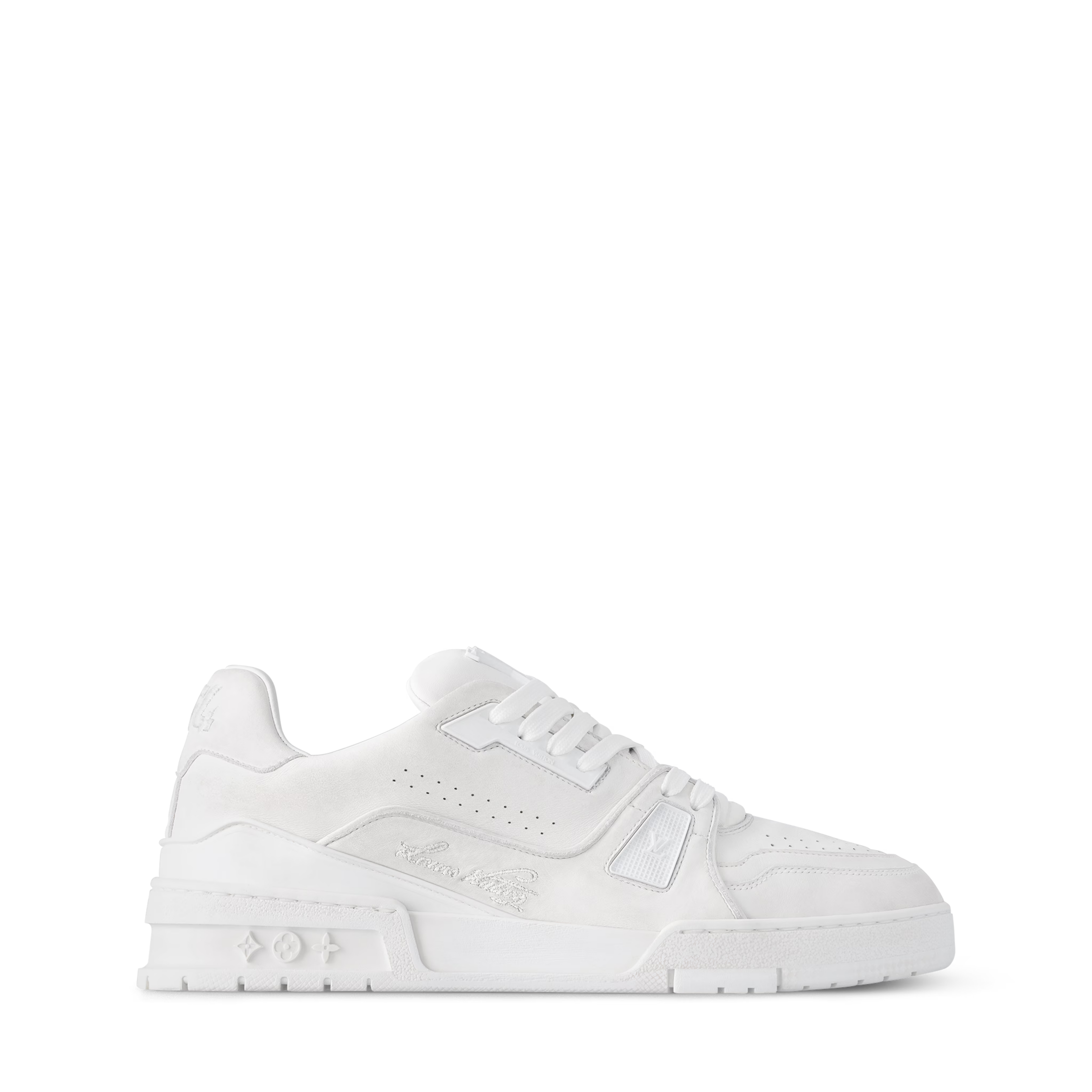 Louis Vuitton - LV Trainer - Blanc / Noir - Vue 5