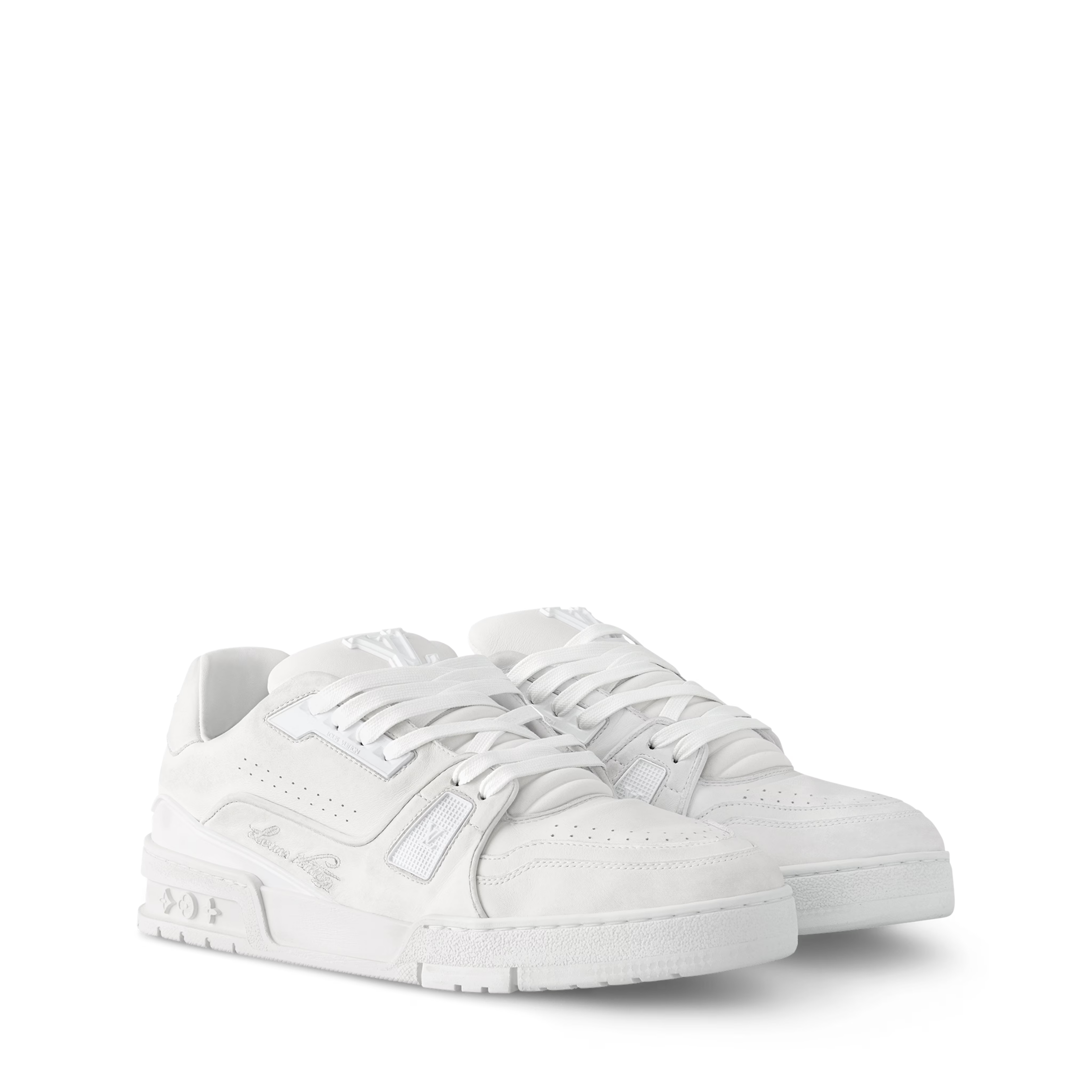 Louis Vuitton - LV Trainer - Blanc / Noir - Vue 1
