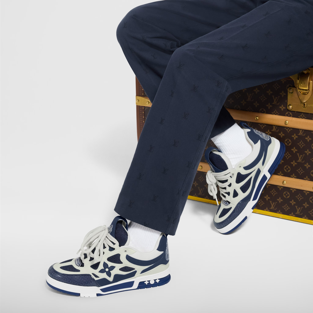 Louis Vuitton - LV Skate - Beige / Bleu - Vue 7