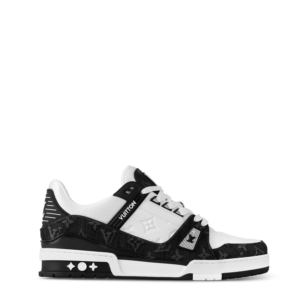 Louis Vuitton - LV Trainer - Bleu / Noir - Vue 3