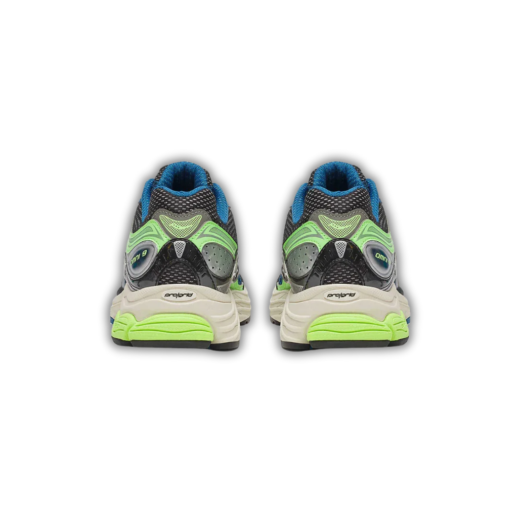 Saucony - ProGrid Omni 9 - Omni 9 Tropical Blue - Vue 4