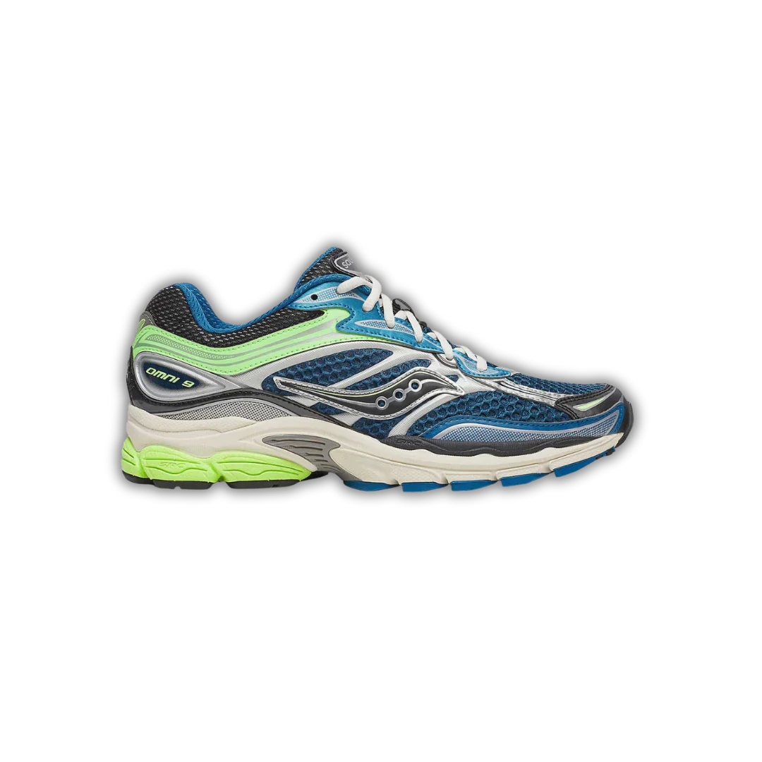 Saucony - ProGrid Omni 9 - Omni 9 Tropical Blue - Vue 1