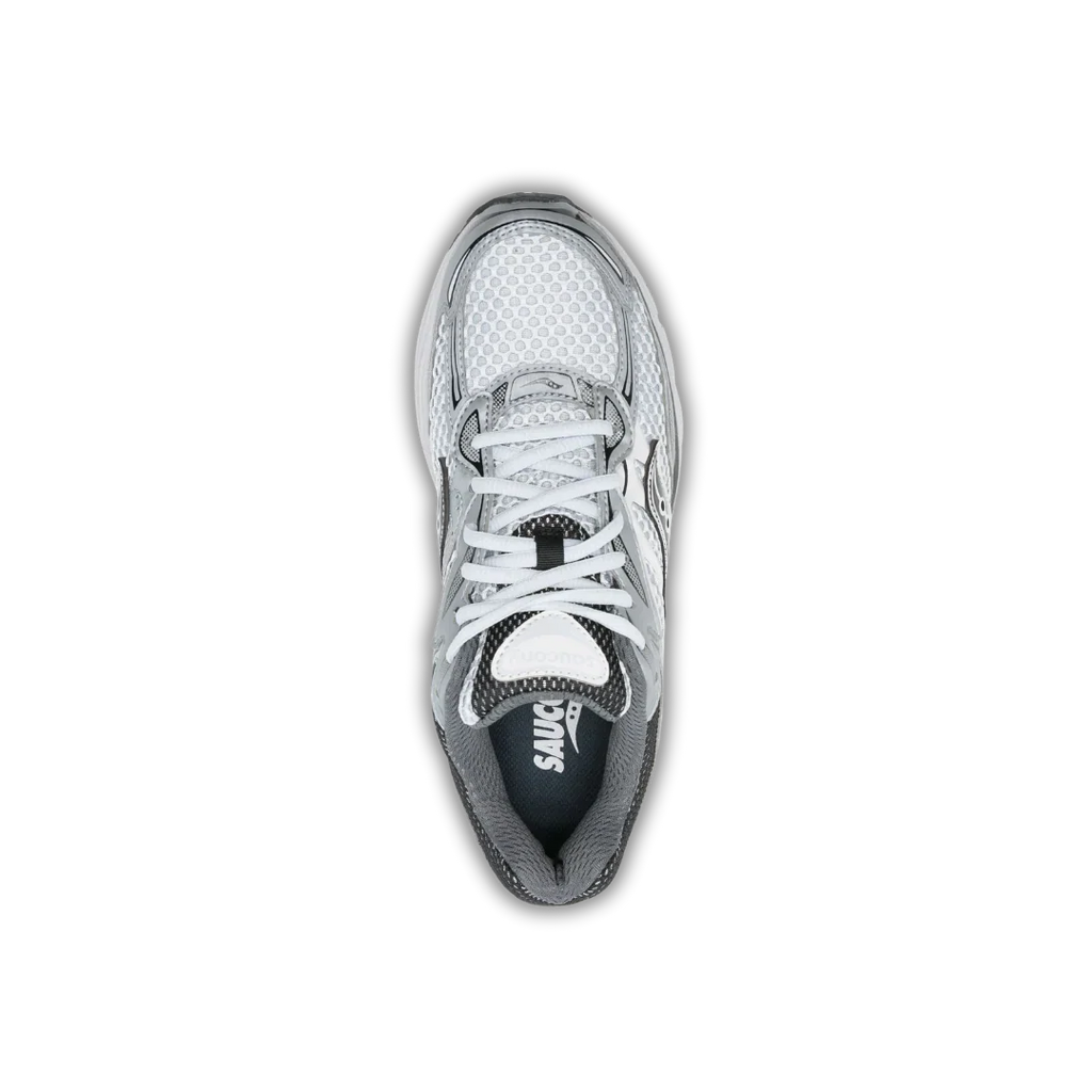 Saucony - ProGrid Omni 9 - Omni 9 White And Grey - Vue 3