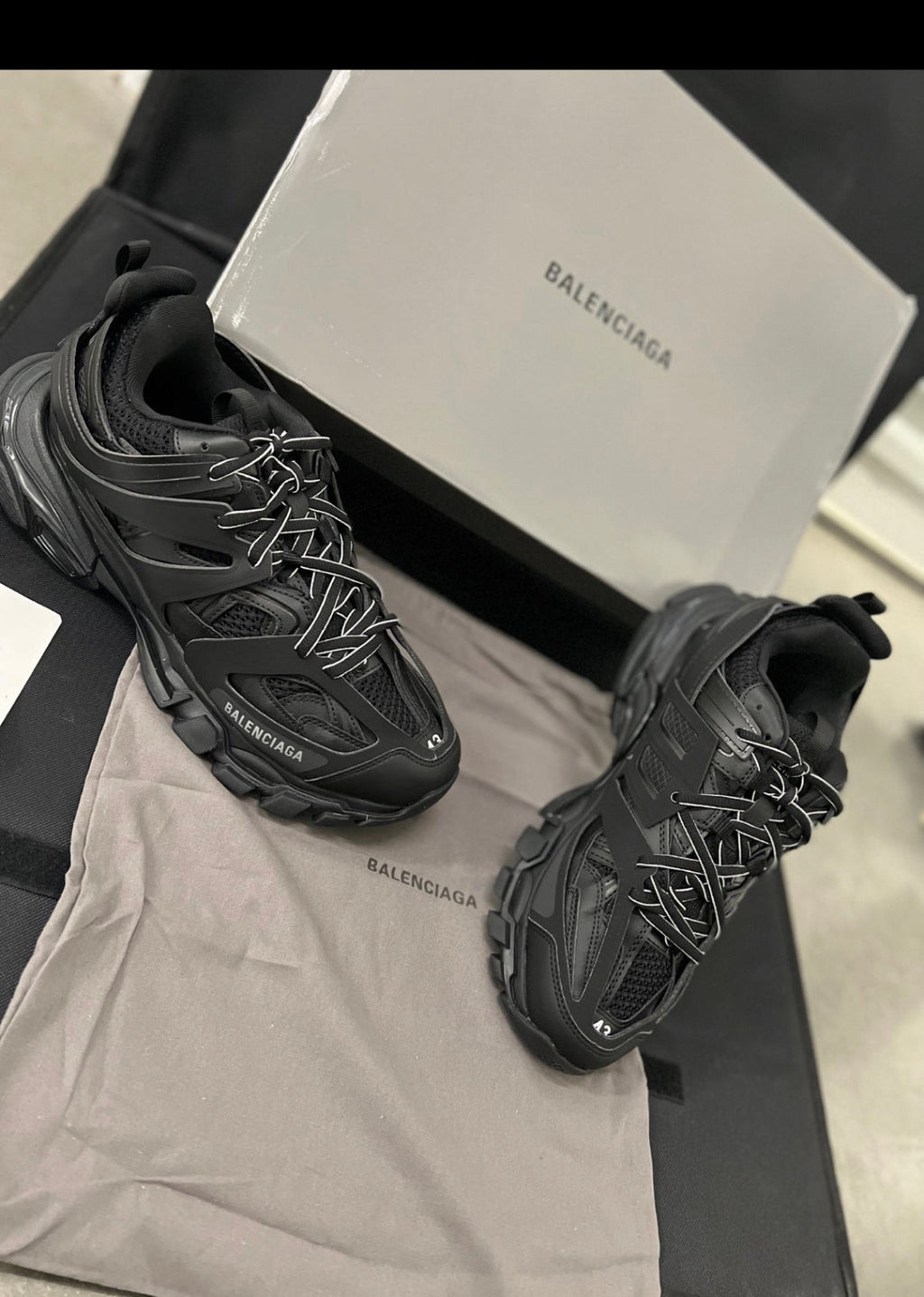 Balenciaga - Track - Noir - Vue 7