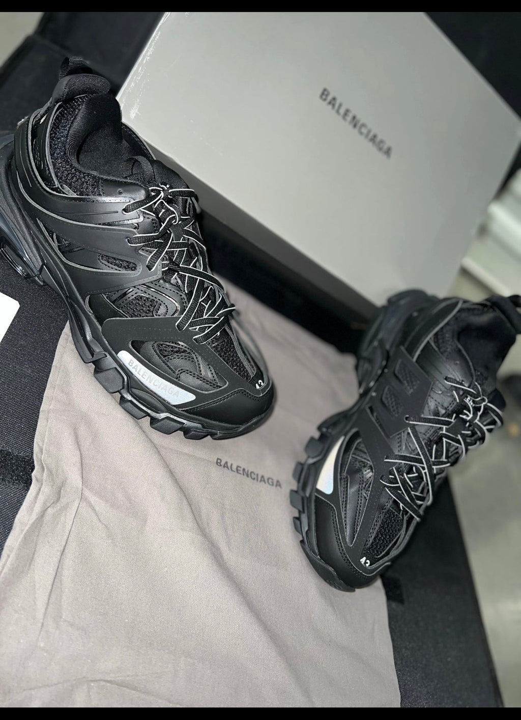 Balenciaga - Track - Noir - Vue 6