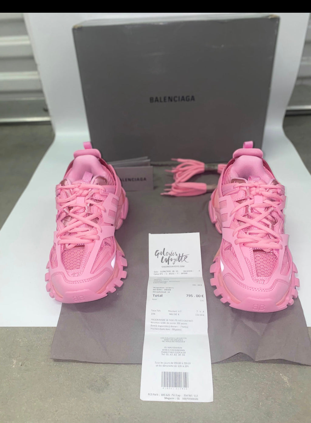 Balenciaga - Track - Pink - Vue 4