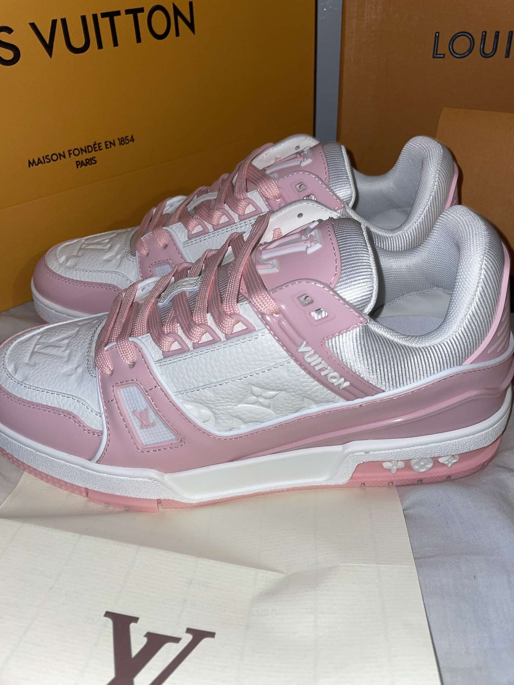 Louis Vuitton - LV Trainer - Rose - Vue 6