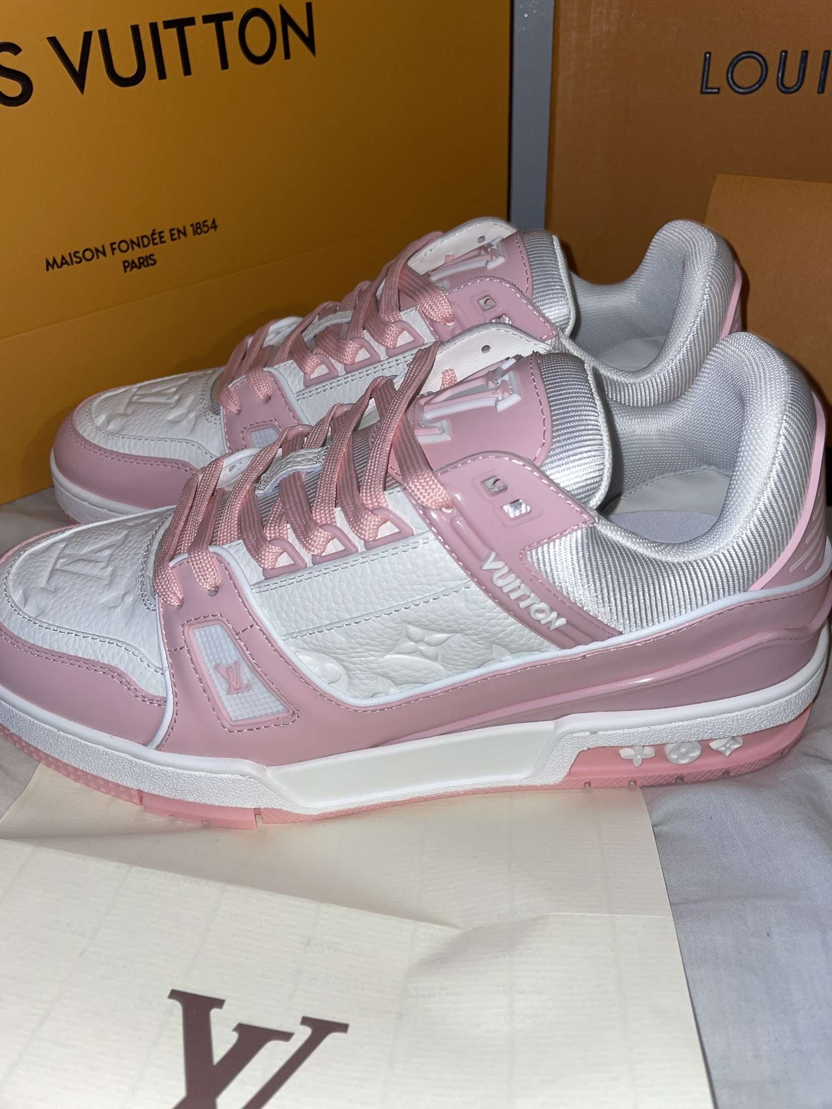 Louis Vuitton - LV Trainer - Rose - Vue 6