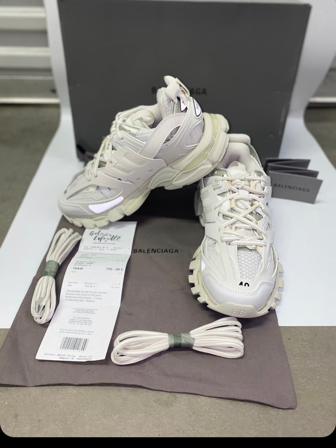 Balenciaga - Track - Blanche - Vue 7