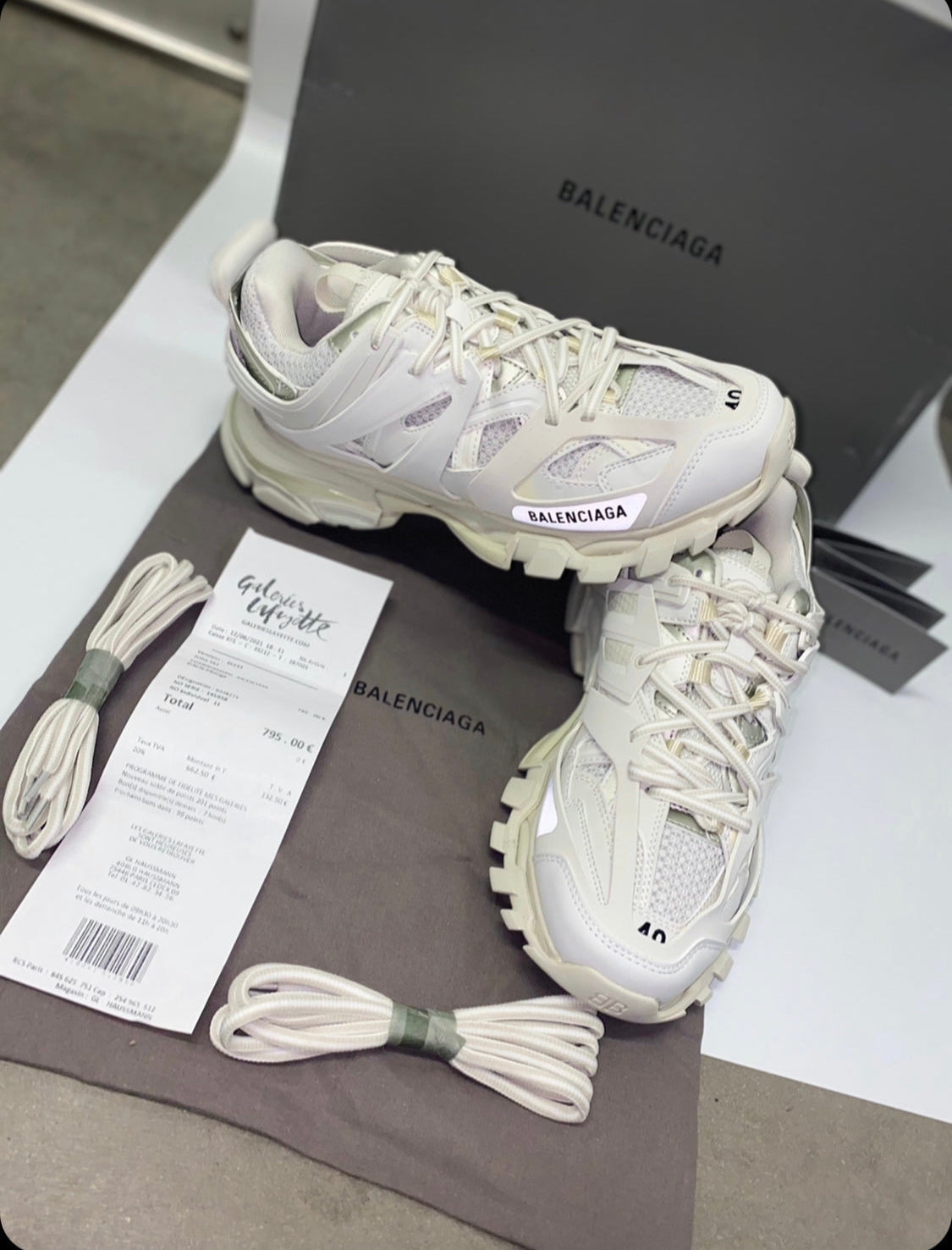 Balenciaga - Track - Blanche - Vue 8