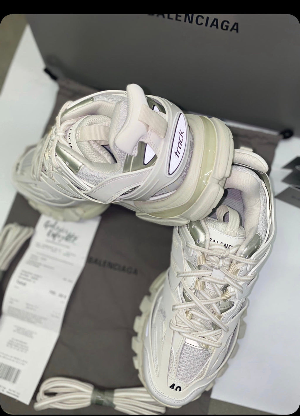 Balenciaga - Track - Blanche - Vue 9