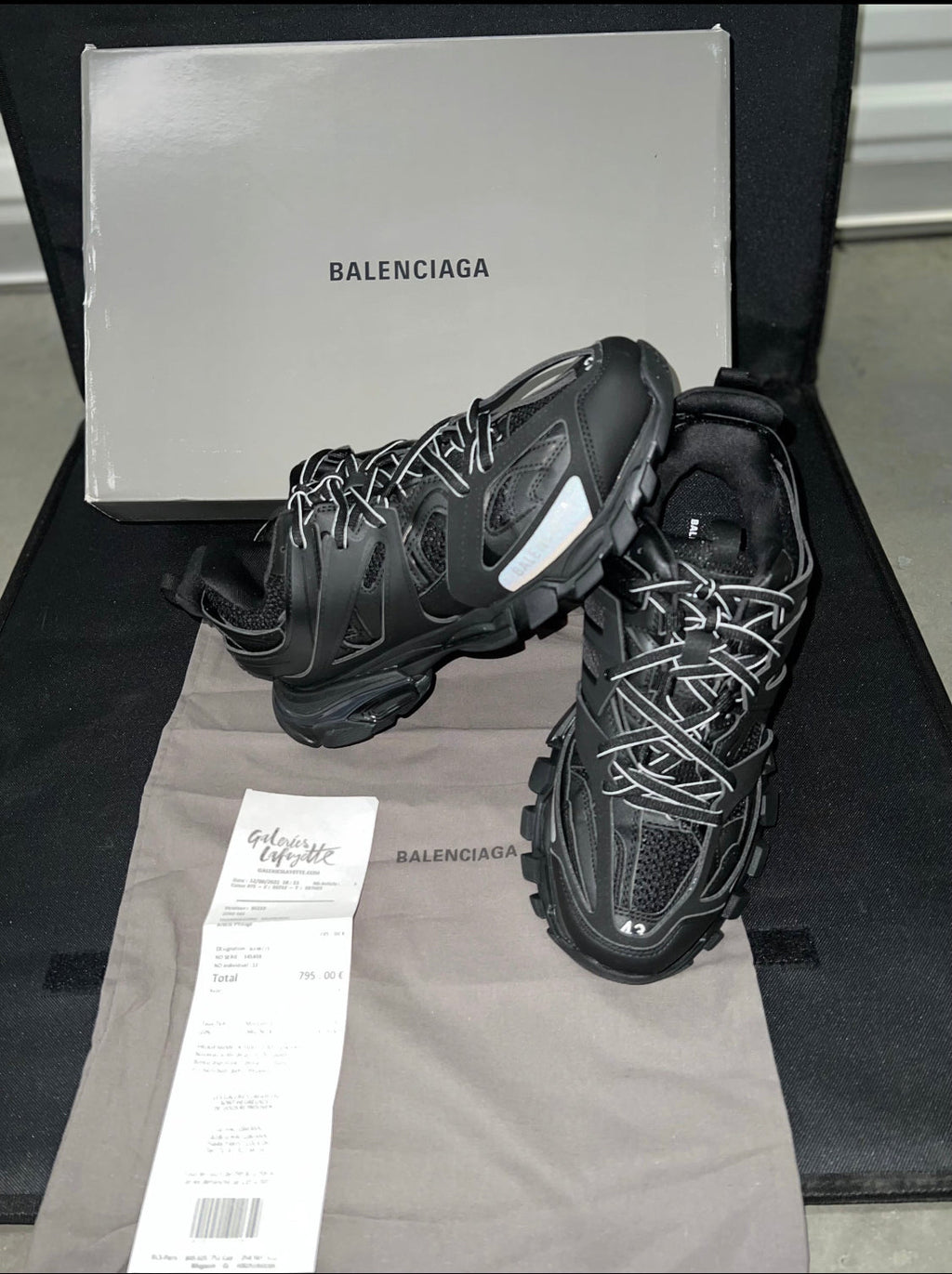 Balenciaga - Track - Noir - Vue 5