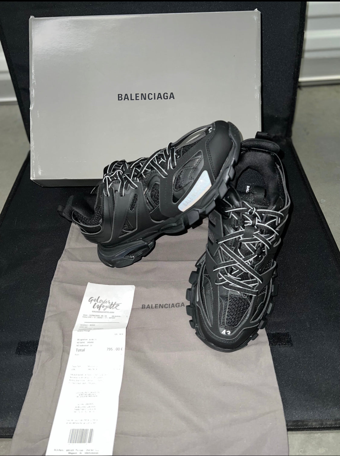 Balenciaga - Track - Noir - Vue 5