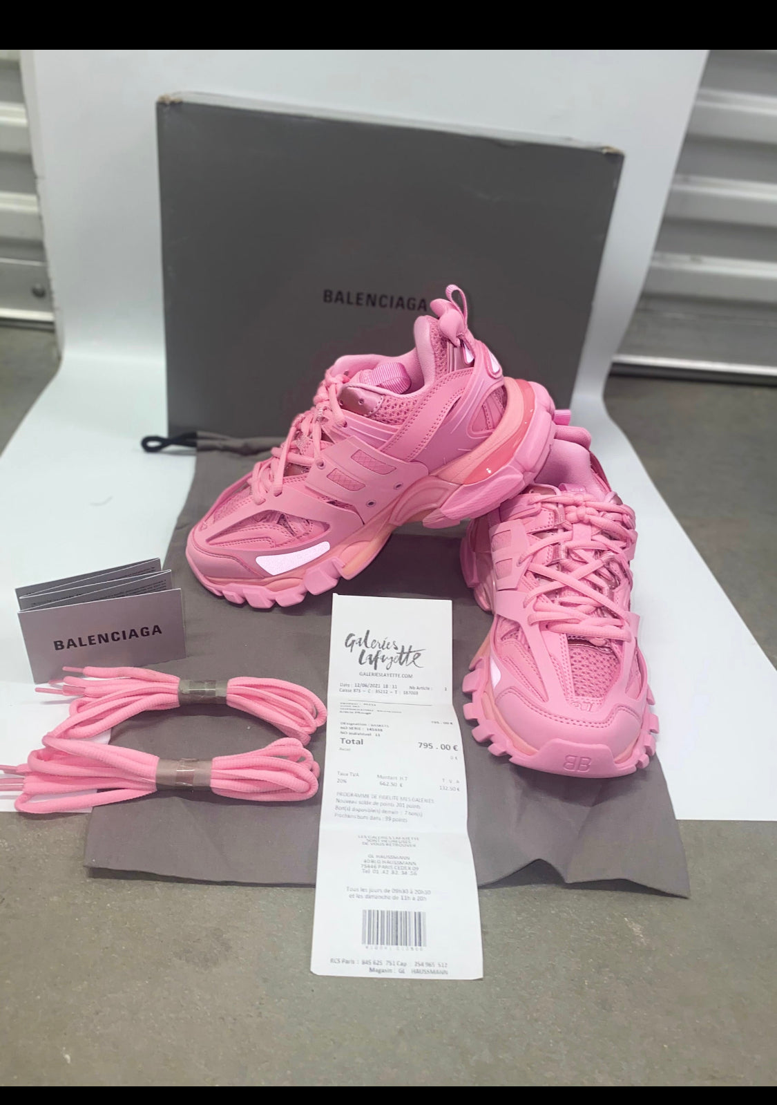 Balenciaga - Track - Pink - Vue 3