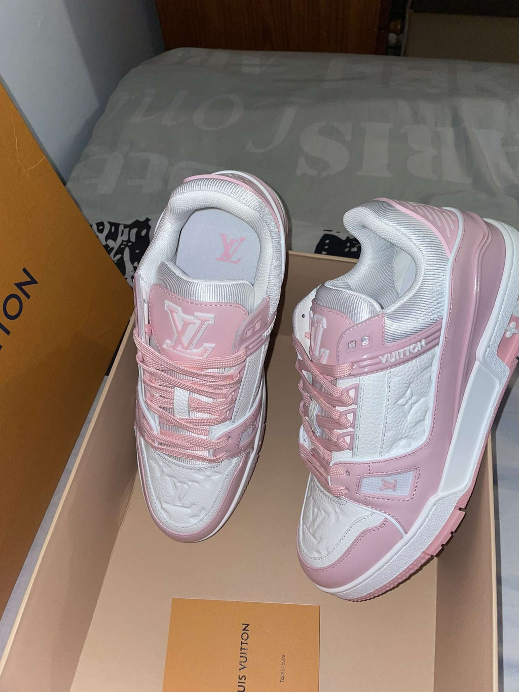 Louis Vuitton - LV Trainer - Rose - Vue 5