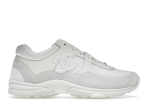 Chanel - CC Low - Daim Blanc - Vue 1