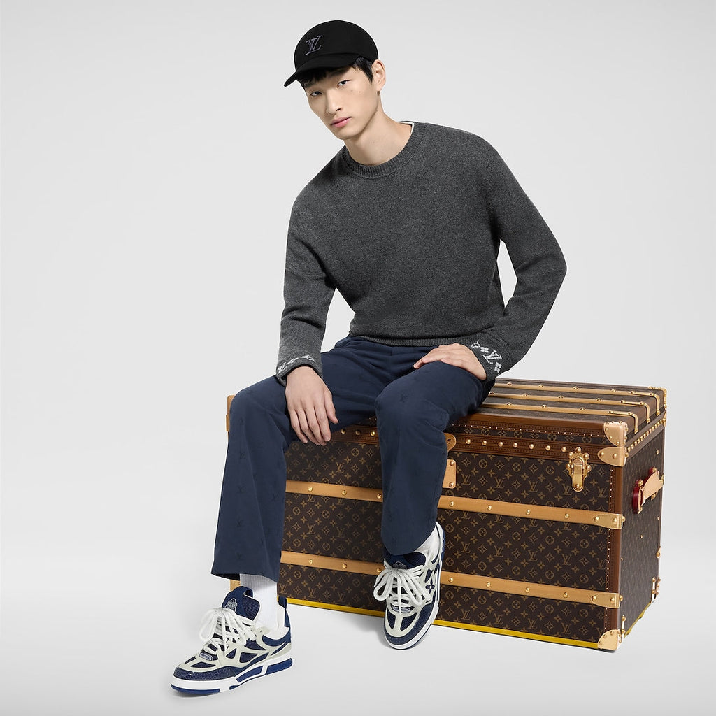 Louis Vuitton - LV Skate - Beige / Bleu - Vue 8