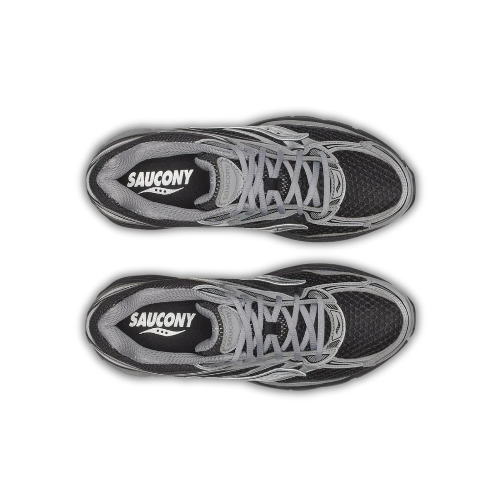 Saucony - ProGrid Omni 9 - Omni 9 Black And Grey - Vue 2